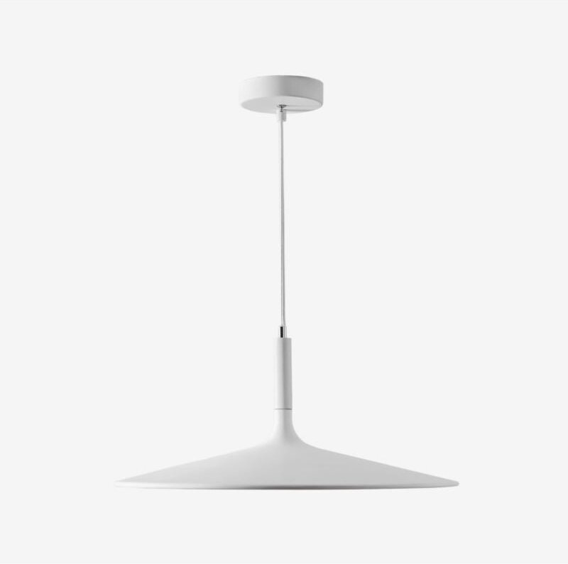 Sklum - Kaula LED-Deckenleuchte Ø50 cm Weiss – Weiss