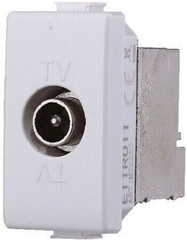 Trade Shop Traesio - Trade Shop - btitic series fatix compatible takes schuko lan pulsant deviator usb -