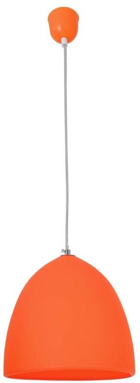 Thumbnail - Pendelleuchte Hängelampe Deckenlampe Esszimmerleuchte Küchenlampe orange 111 cm