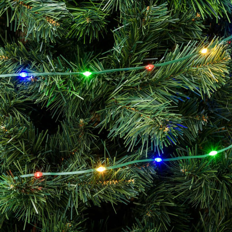 Lotti - Lineare Kette Tropfen von LED-Leuchten Serie 'Mtl' 600 Tropfen L.Weiß -49 Mt. (45+4)