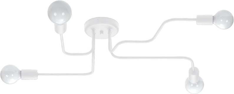 Deckenleuchte Vivid 4 E27 Weiss Lumilo 14.249.42