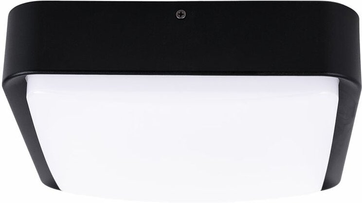 Deckenlampe Haustür Lampe Smart LED Außenleuchte dimmbar Wandleuchte, App-Steuerung, Aluguss schwarz, 14W 1400lm 3000K, ...