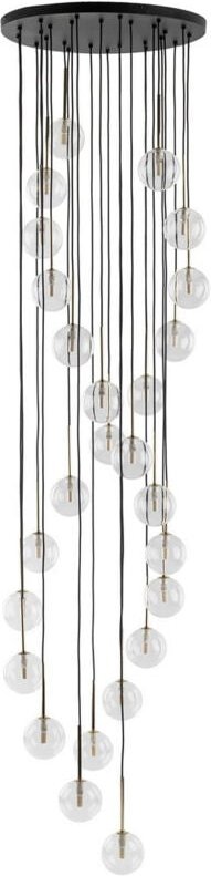 TK Aurora Cluster Pendelleuchte Deckenleuchte Schwarz 26xG9