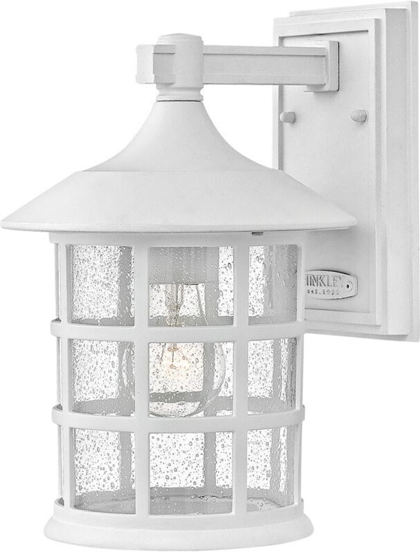 Hinkley - Elstead Freeport Außenwandlaterne weiß texturiert, IP44