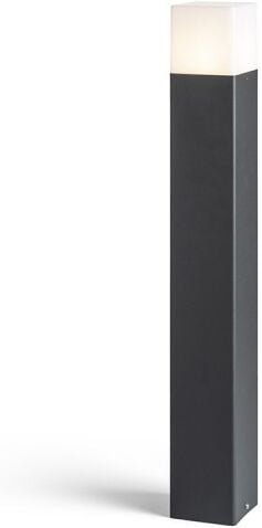 Stehleuchte CLYDE 60 Poller grau anthrazit 230V E27 28W IP44