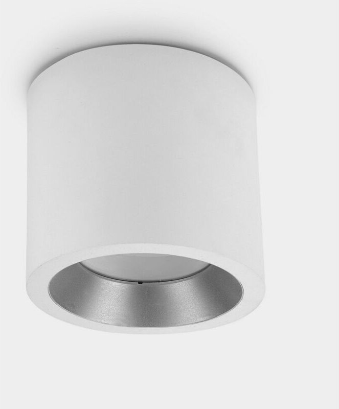 Thumbnail - LEDs C4 Cosmos LED Ø126mm Outdoor LED Aufbau-Downlight Klein Weiß IP65 12W 4000K