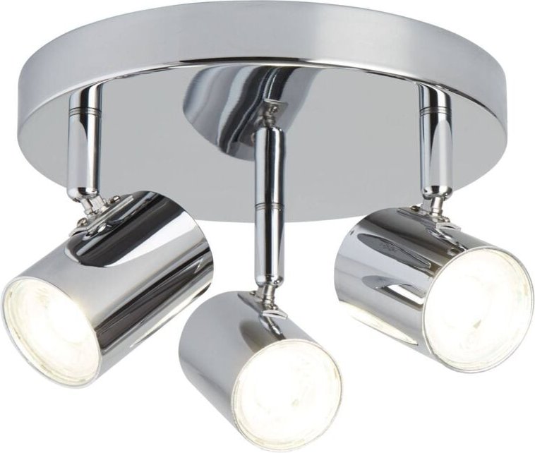 Rollo - Integrierter led 3 Light Spotlight Chrome - Searchlight
