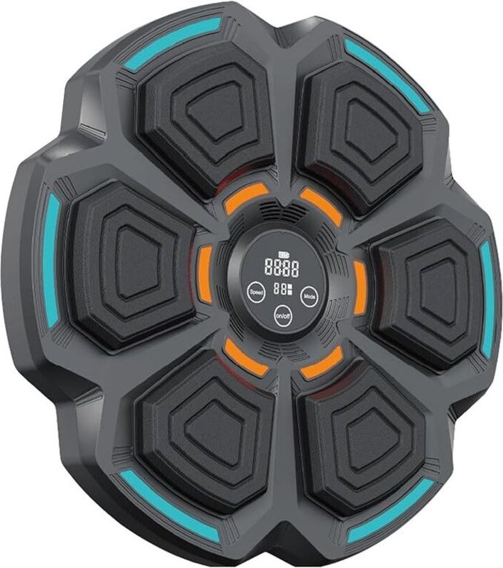 Musik Boxmaschine, LED Music Boxing Machine, Wandmontierte Boxmaschine, unterstützt Bluetooth, 9 Geschwindigkeitsmodi un...