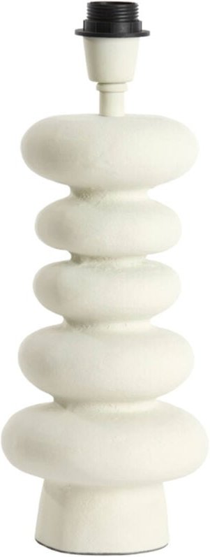 Tischlampe - Olona - beige - metall - einzelne - Light&living