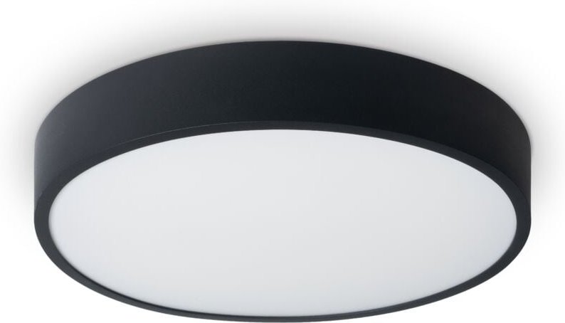 Paco Home - led Lampe Deckenleuchte Deko Wohnzimmer Schlafzimmer Esszimmer Büro Modern Schwarz 2, Ø40cm