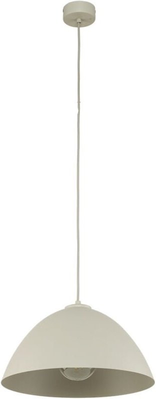 TK Faro 34cm Kuppel-Hängeleuchte Beige 1xE27