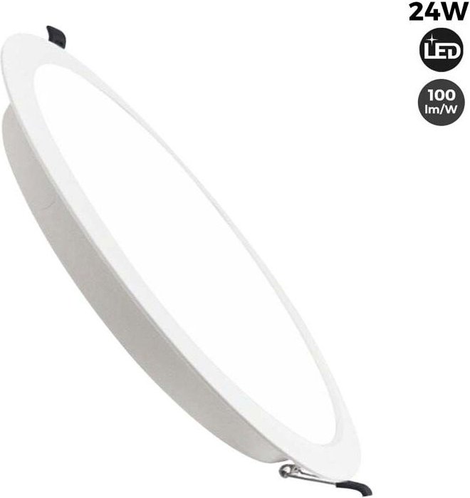 Rundes LED-Einbaudownlight 24W mit Cut-Off Ø275mm