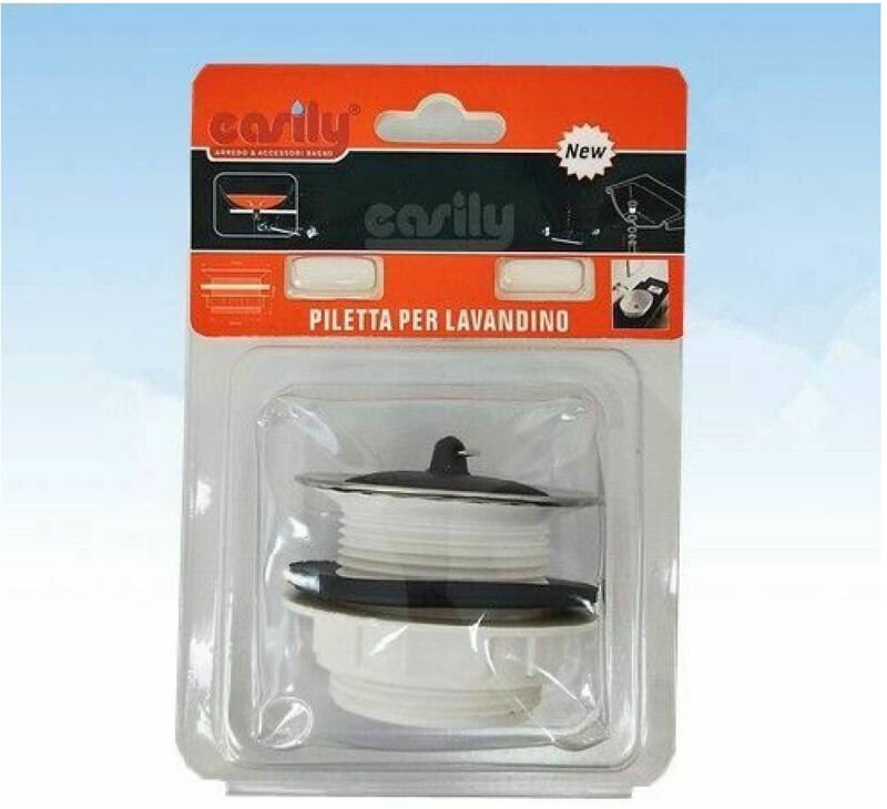 Trade Shop Traesio - Trade Shop - Abflussstopfen für Waschbecken, Bidet, Waschbecken, Bad, Küche, 52551 -