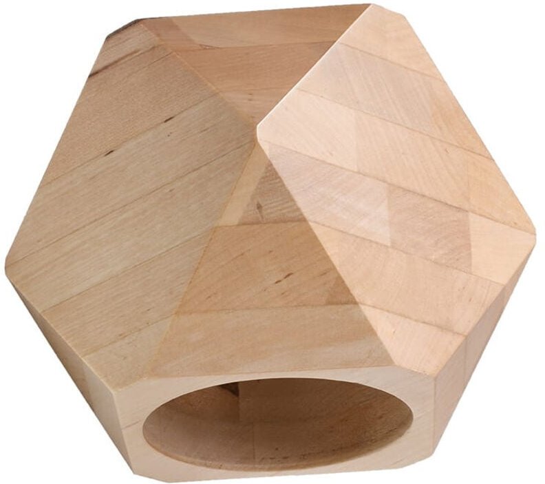 Sollux Lighting Woody Up & Down Wandleuchte, Naturholz, 1x G9