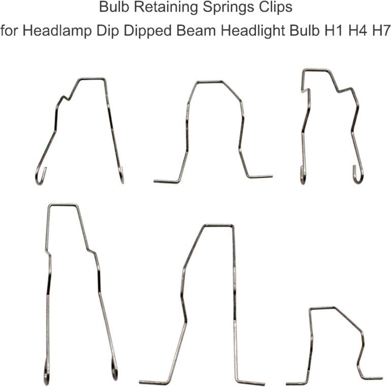 Reduzierung, Lampenhaltefederklammer für Abblendlichtscheinwerfer H1 H4 H7,AAFGVC