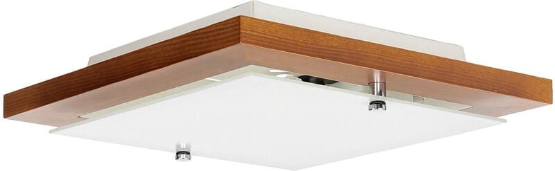 Licht-erlebnisse - Deckenleuchte E27 Natur Holz Modern Deckenlampe