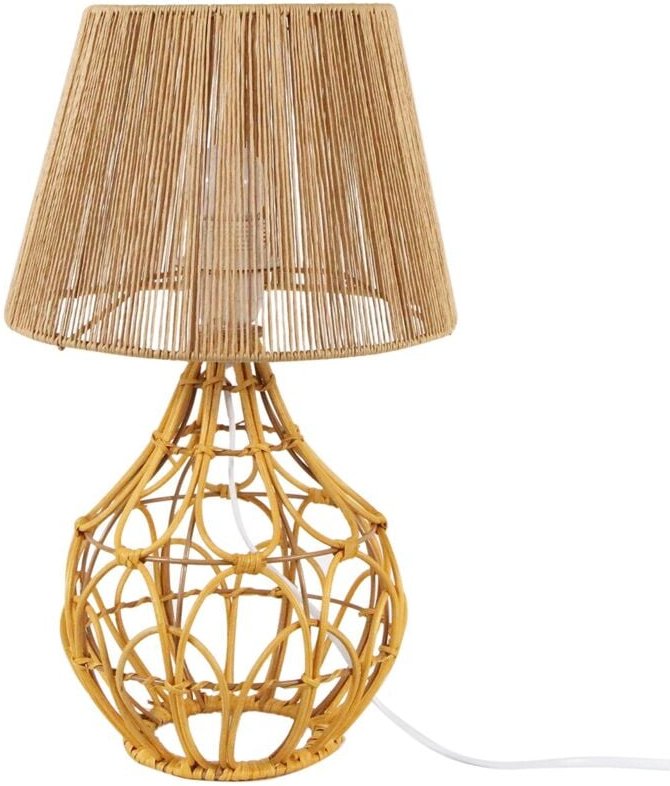 Lampenlampen Braune Tischlampe - 41x24x24cm - Signes Grimalt