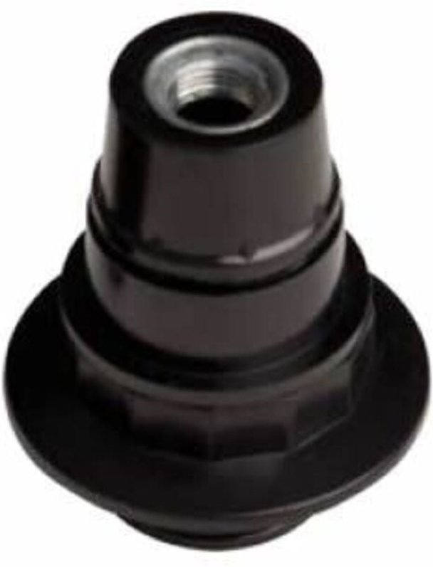 GSC - Bakelit Lampenfassung mit Scheibe E14 schwarz 2200732