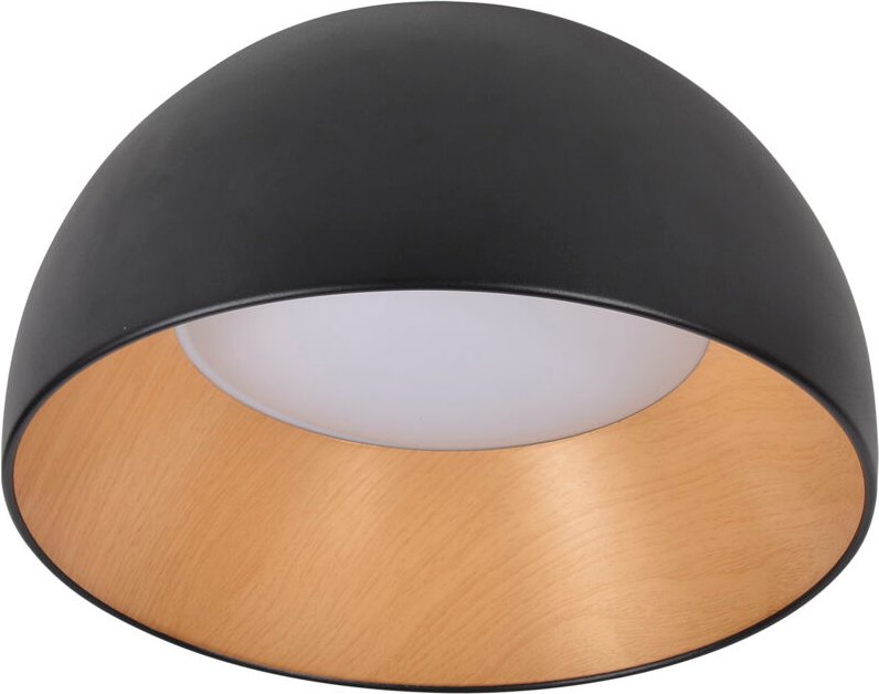 LIGURIA LED-Deckenleuchte Schwarz Candellux 13-24152