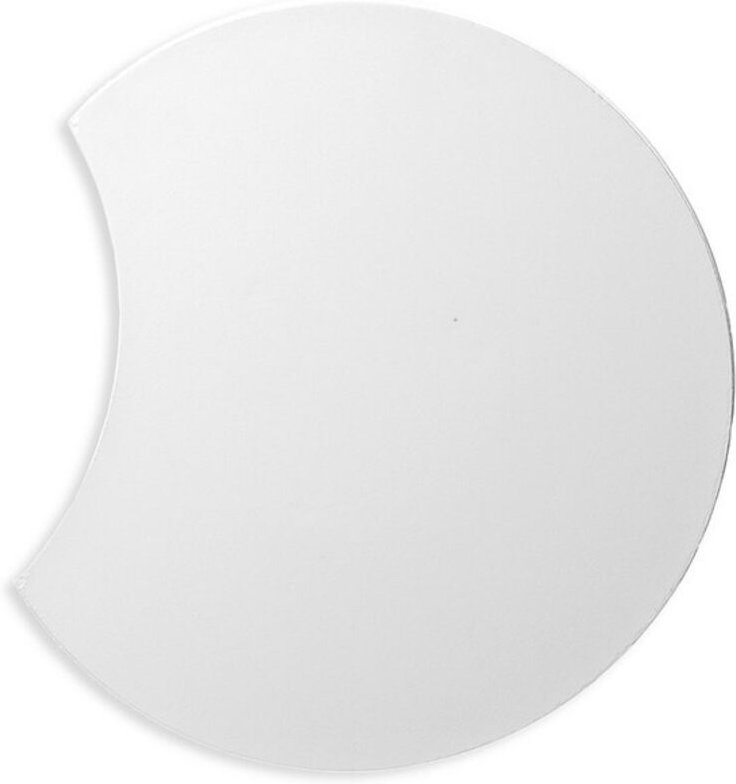 Inspired Mantra Fusion - Petaca - Flush Wandleuchte 25cm rund, 480lm, 8W LED 3000K Mattweiß, Acryl