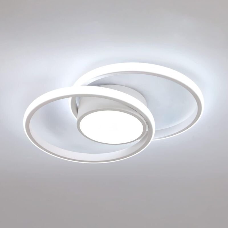 COMELY Moderne LED-Deckenleuchte für Wohnzimmer, Deckenleuchte für Küche, Runde Deckenlampe für Schlafzimmer und Wohnzim...