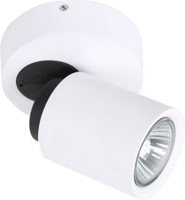 Lucien - Moderne Scheinwerfer Weiß 1 Licht mit weißem Farbton, GU10 - Italux