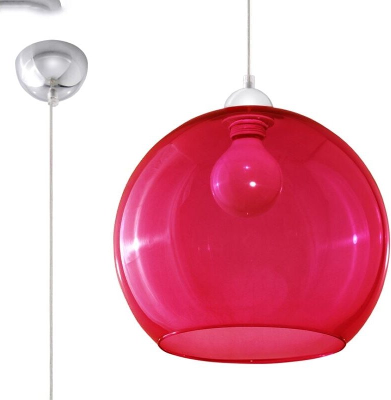 DREMO 1 Hängelampe E27 Rot LUMILO 02.171.53