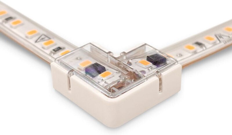 L-Steckverbinder für einfarbige SMD 2835 LED-Streifen IP65 -