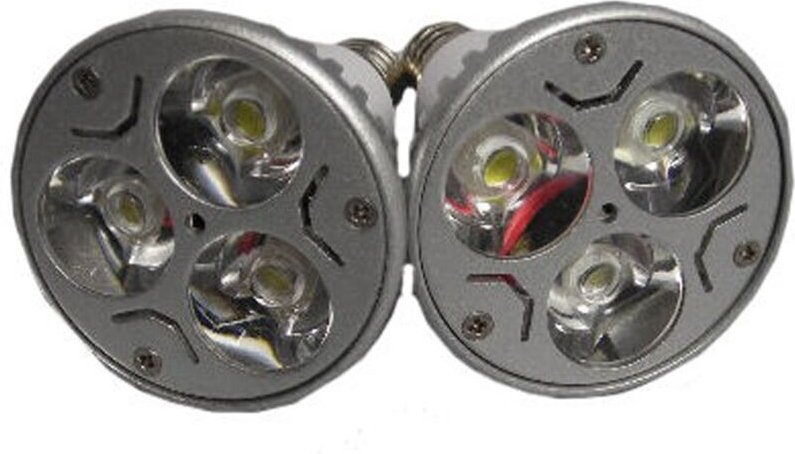 Paarmit3led-Strahlern,weiss,niedrigerverbrauch,e14