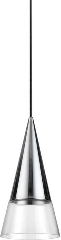 Cono Kuppel-Pendel-Deckenleuchte Chrom - Ideal Lux