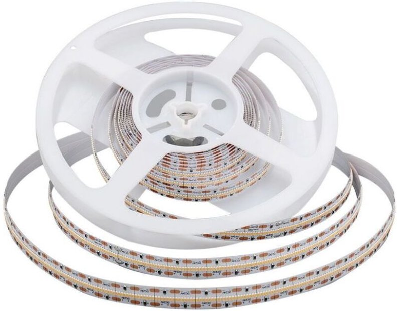 5 meter led-streifen 21w/m 24v heißlicht 6400k cri90 vt-2110 2604