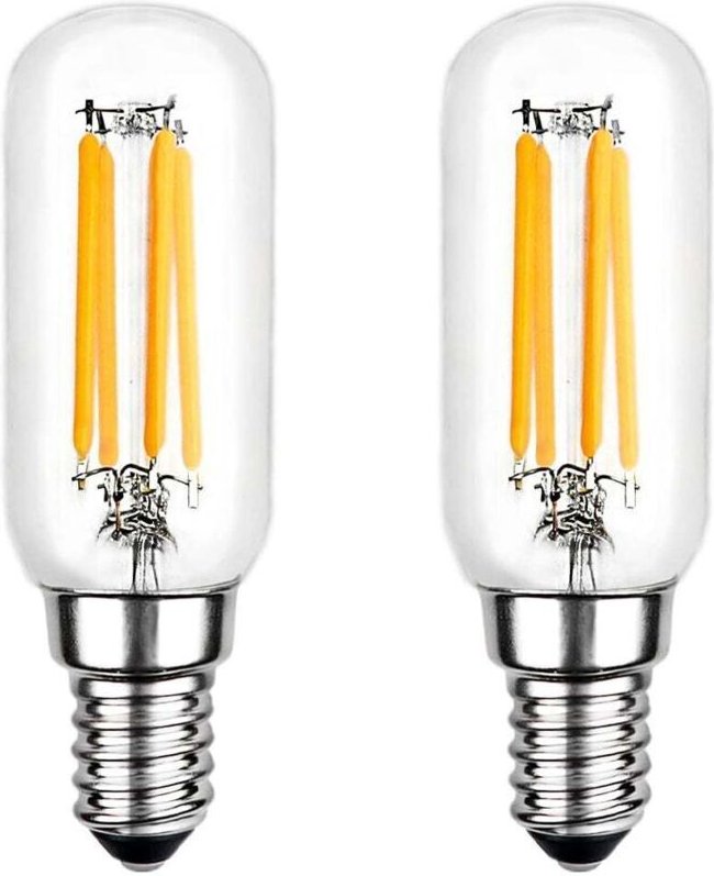 Stück, Küchenabzugshaubenlampe, E14 4W warmweiß 2700K 400LM, 230V Wechselstrom, entspricht 40W E14, LED-Röhrenglühbirne,...