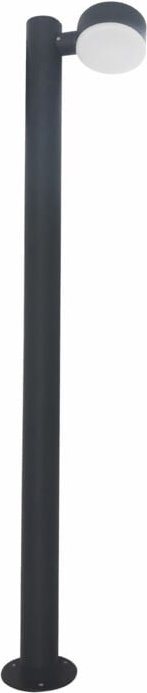 Baliza Exterior IP54 Pale led 10.5W Blanco Neutro - 4000K Gris Urbano para Exterior de Jardín, Entrada, Camino