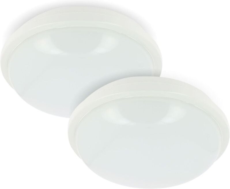 Set mit 2 Bullaugen oder Deckenleuchte Outdoor LED IP65 rund 19W Farbtemperatur: CCT