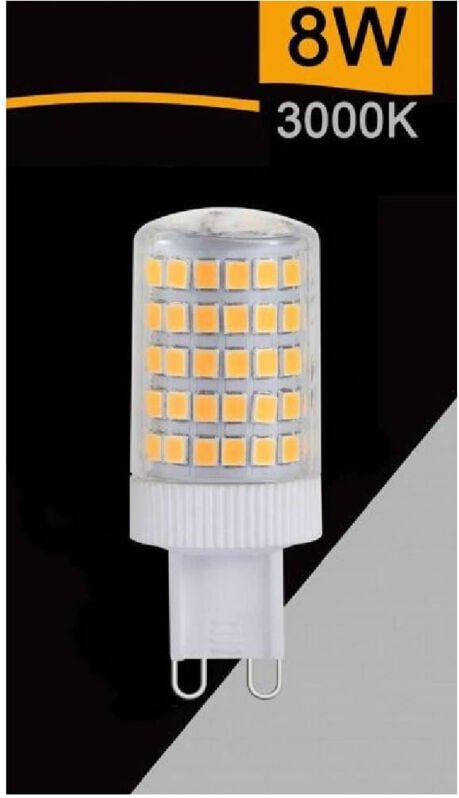 Thumbnail - Trade Shop Traesio - Trade Shop - lamp led smd G9 8 watt 880 lm natürliches warmlicht fredda SPARAC-G9-8W-001 -