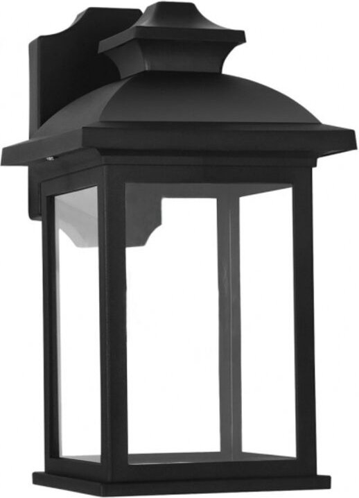 Fabrilamp - Wandleuchte alcandia 1xe27 schwarz ip44polycarbonat 31x17x22,3 cm