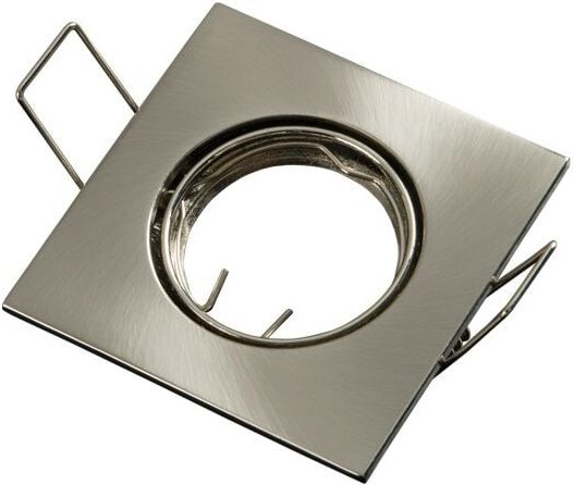 Led Line - Einbaustrahler Einbaurahmen Ø55-60mm Bohrloch Eisen inkl. GU5.3 Fassung für led Leuchtmittel 35mm led Lampen ...