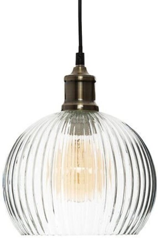 Hängeleuchte aus Glas laye, Pendelleuchte, ø 20 cm Atmosphera