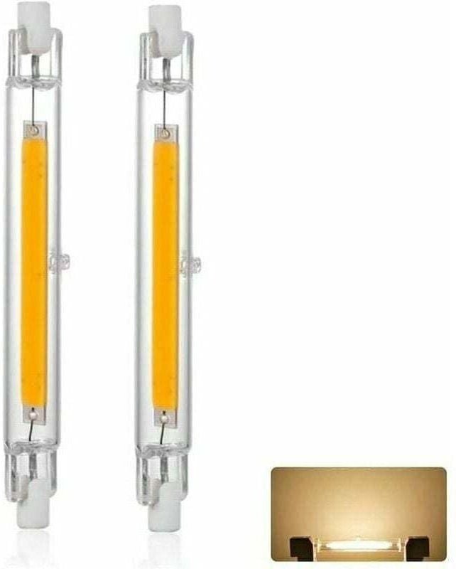 YMYNY R7S LED-Lampe 118 mm 20 W dimmbar, Warmweiß 3000 K 3000 lm, linearer Ersatz für Halogenlampe J118 300 W, 360-Grad-...