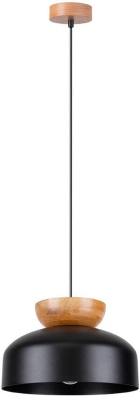 Sollux Marion Kuppelförmige Pendel-Deckenleuchte Schwarz