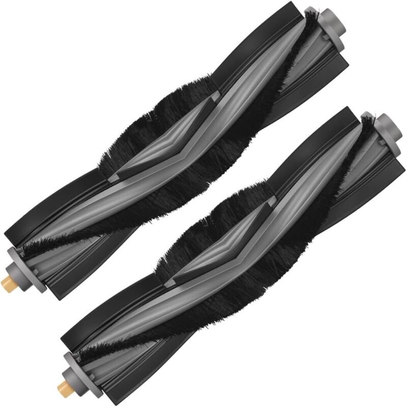 2-teiliges Ersatz-Hauptbürstenset für ECOVACS DEEBOT X1 Omni/ X1e Omni/ X1 Turbo/ X1 Plus/ T10 Omni/ T10 Plus, Bürstenzu...