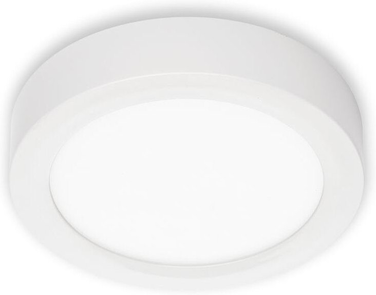 Briloner - led Aufbauleuchte 4000K IP20 12 w weiß Metall-Kunststoff ø 17 cm