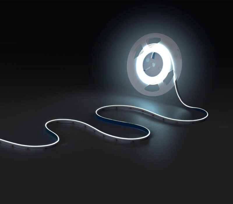 Cob einfarbige LED-Streifen - 24V dc - Seitliche