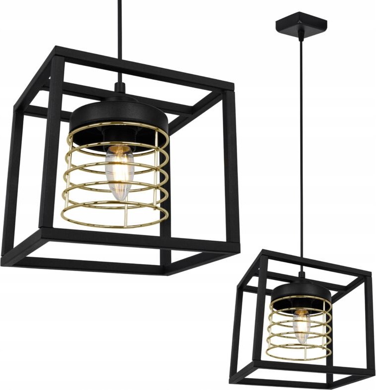 Loft Hängelampe Modern Cage