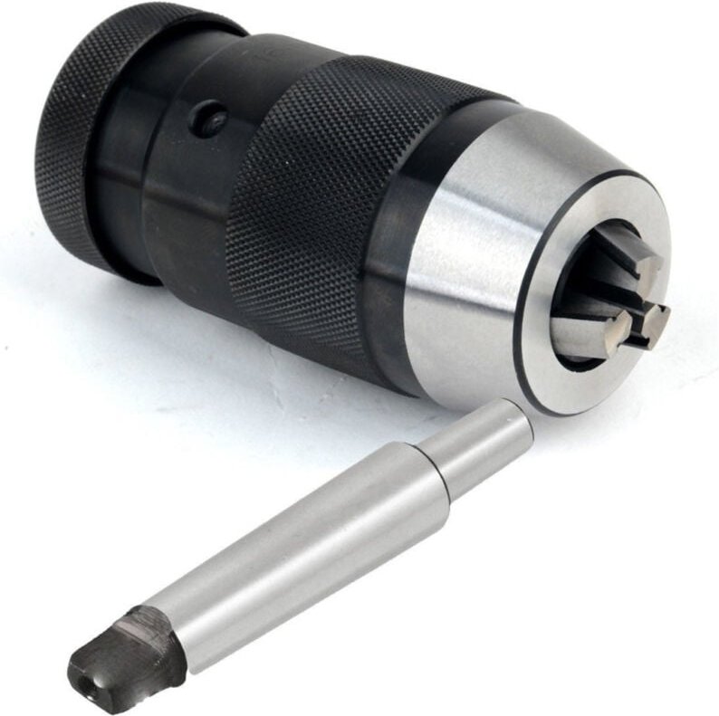 Trade Shop - AUTOSERRATING MANDREL FÜR BOHRSÄULEN 1-10mm B12 + MT2 ZUBEHÖR -