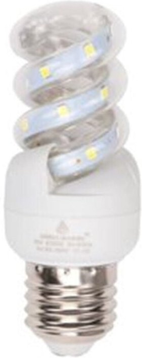 Trade Shop - LAMPADINA LED E27 9W 885LM TORTIGLIONE VORTALE LUCE FREDDA NATURALE CALDA -