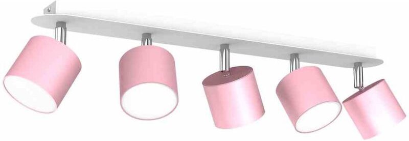 DIXIE PINK Deckenleuchte 5xGX53