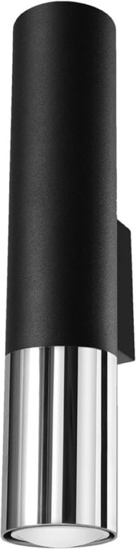 SALIXA 2 GU10 Wandleuchte Schwarz Lumilo 09.459.38