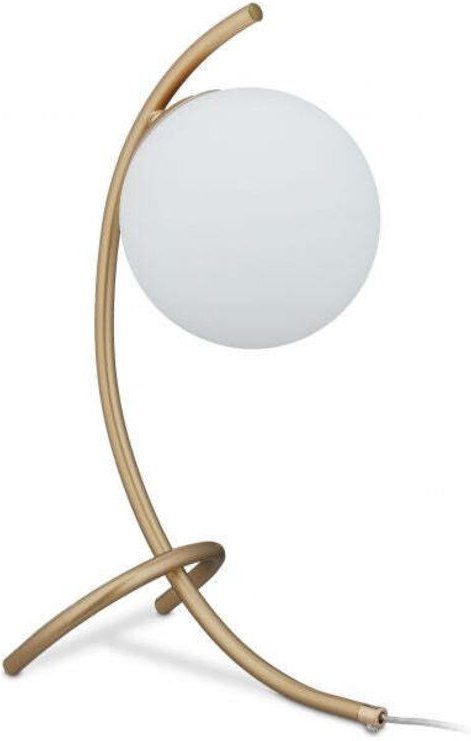 Gewolbte tischlampe in kugelform 88308