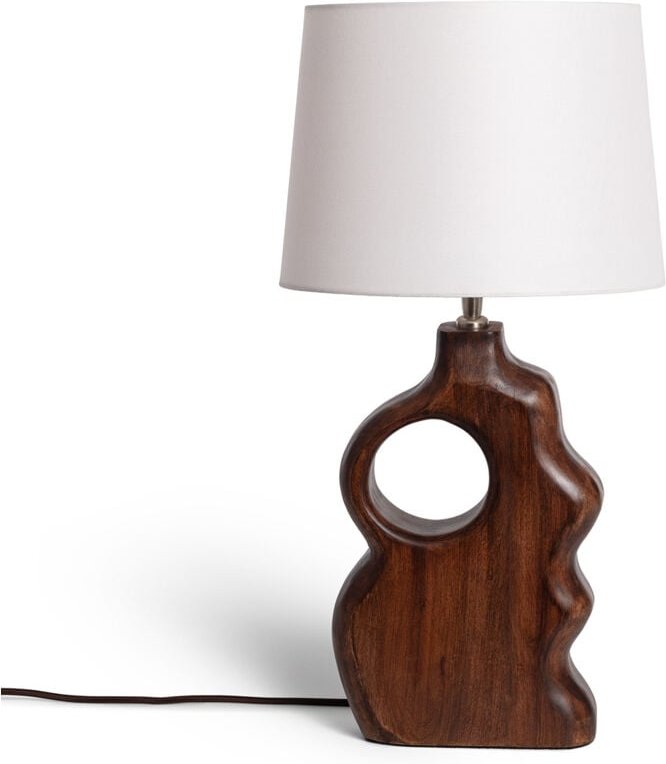 Thumbnail - LED Tischlampe aus Holz Hunar V ILUZZIA Natürlich